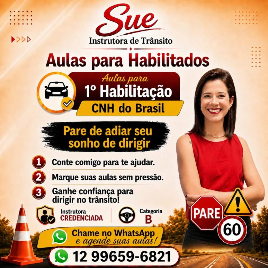Foto 5:  — Sue Instrutora de Trânsito
